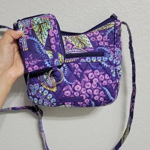 Vera Bradley Batik Leaves Purse & Wallet
